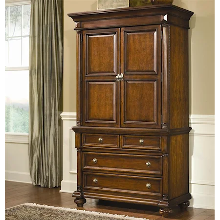 Armoire with 4 Drawers and 2 Doors